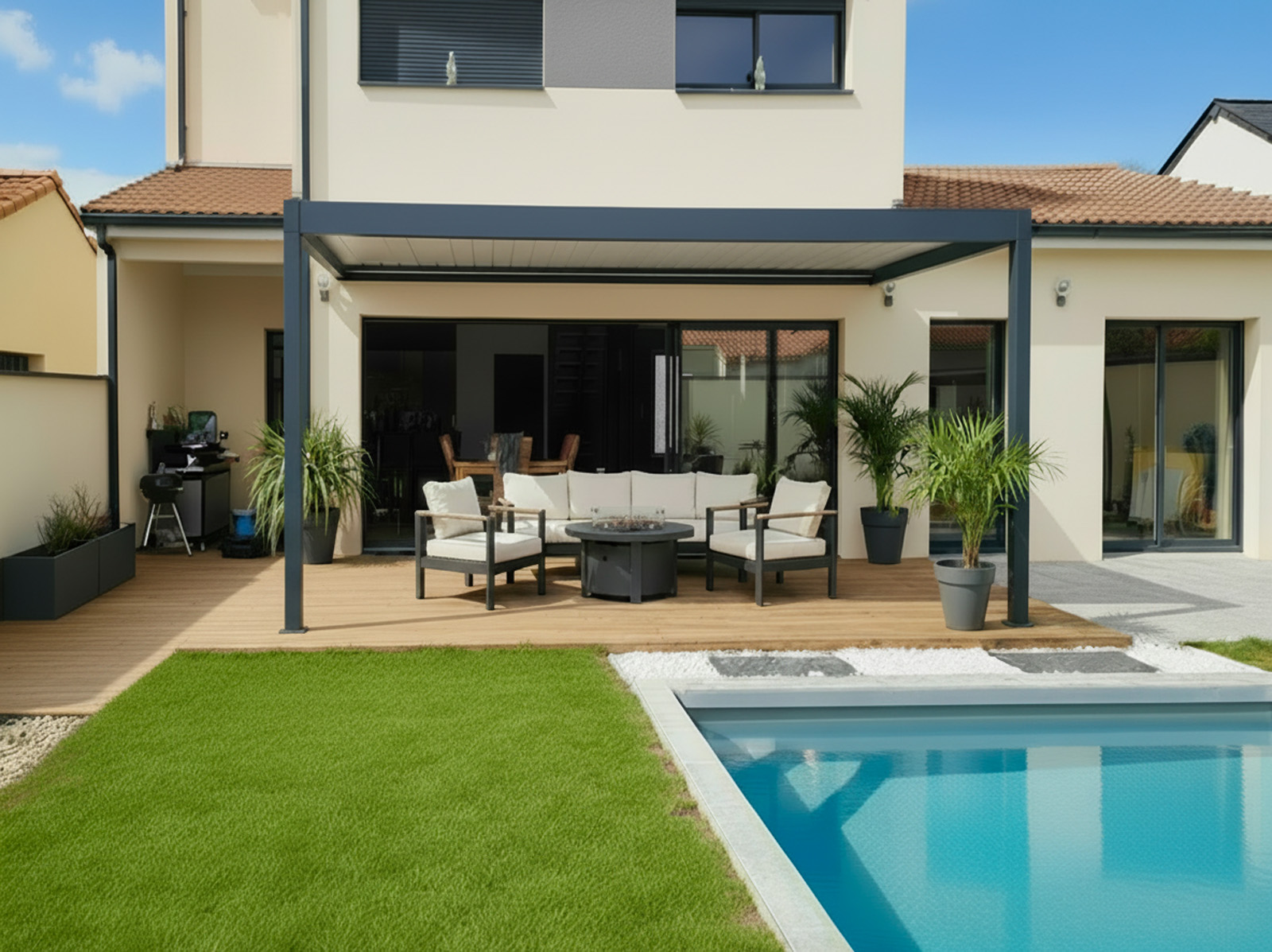 Pourquoi privilégier une pergola bioclimatique ?