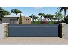 Portail coulissant design- ECOLINE - 5m