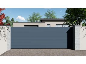 Portail coulissant standard - ECOLINE - 4m