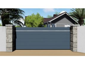 Portail coulissant design- ECOLINE - 3m 