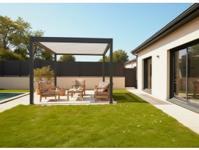Pergola bioclimatique autoportée - EOSUN - 5x4m