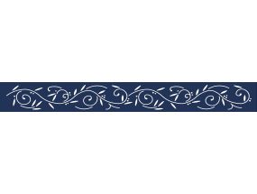 1 Bandeau OLIVIER tôle alu perforée H200 Lg 1770mm