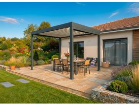 Pergola bioclimatique autoportée - EOSUN - 4x3m