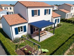 Pergola toile adossée - OMBRASUN - SUR MESURE