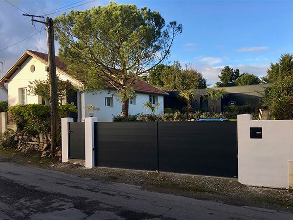 Portail battant et portillon FLAT